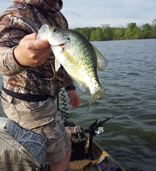 Nothing beats fresh crappie fillets! 